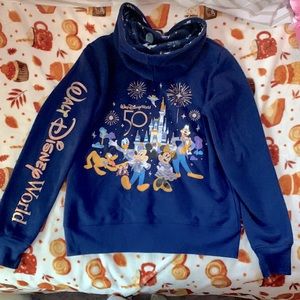 Disney 50 || WDW || Disney World 50th Anniversary Hoodie Zip Up